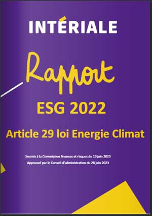 Rapport ESG