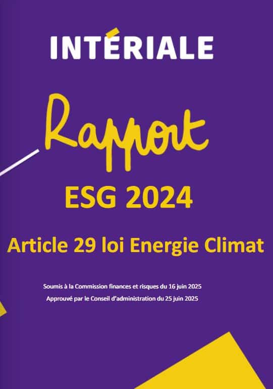 Rapport ESG