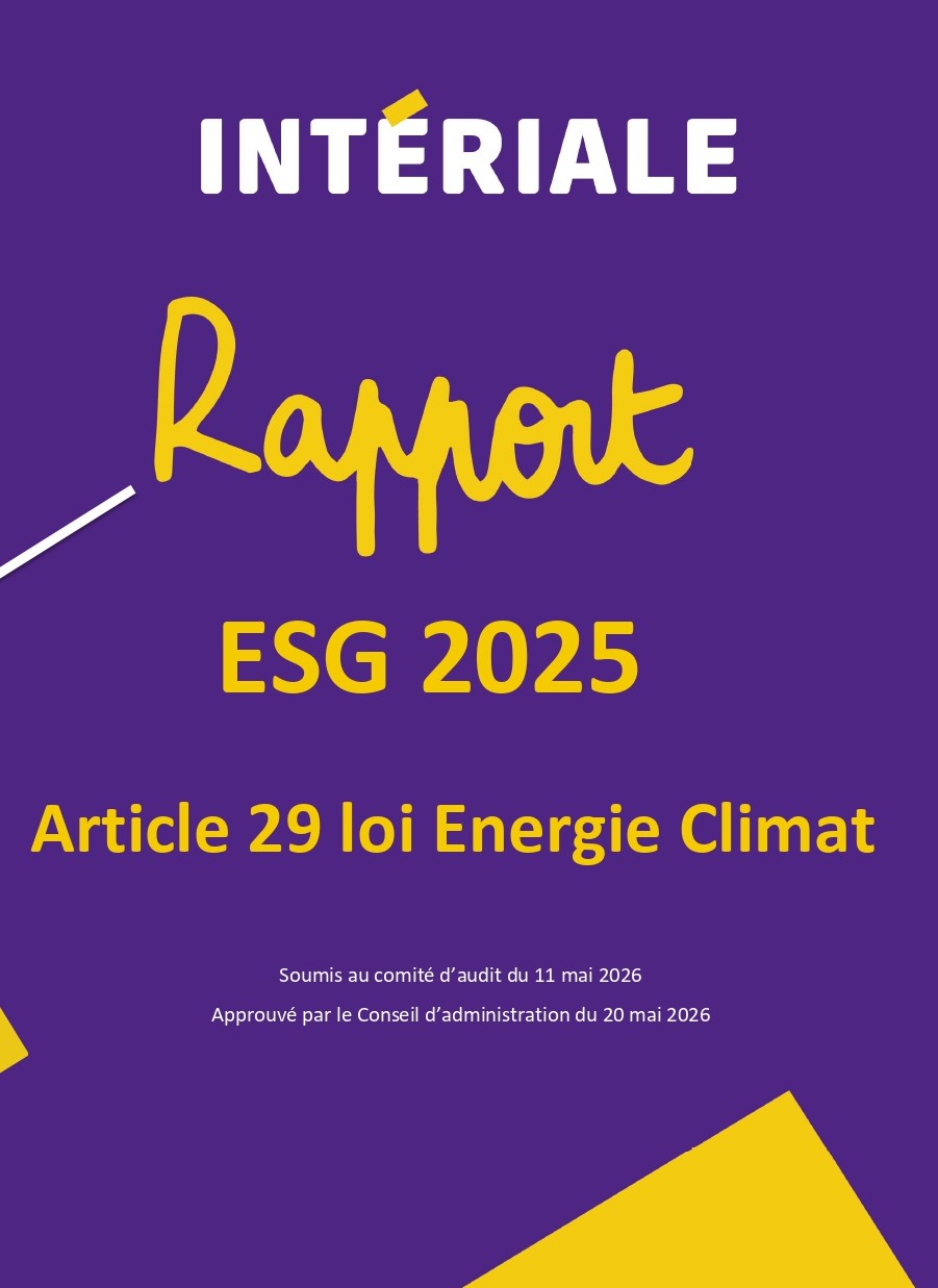 RAPPORT ESG 2025